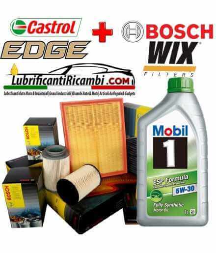 Comprar MOBIL 1 ESP 5W30 5LT 4 VARIOS FILTROS kit de corte de aceite (WL7296, 0450906322 O 0450906500, WA6702, V3613)  tienda...