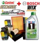 Achetez Kit de coupe d'huile MOBIL 1 ESP 5W30 5LT 4 FILTRES DIVERS (WL7296, 0450906322 OU 0450906500, WA6702, V3613)  Magasin...