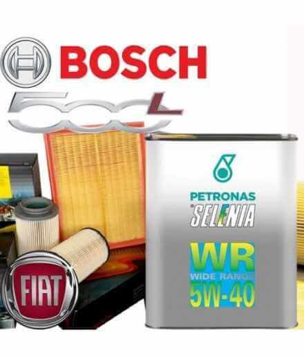 Buy Engine oil cutting kit 5lt Selenia WR Wide Range graduation 5W-40 + Bosch Filters - 500 L 1.4 / 12 auto parts shop online...