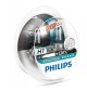 Buy Blister 2 Lamps Philips H7 X-TREME Vision bulbs + 130% LIGHT White Ice auto parts shop online at best price