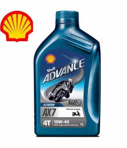 Buy Shell Advance 4T AX7 10W40 SLMA2 1 liter can auto parts shop online at best price