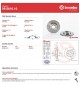 Achetez Disques Brembo 09.8616.10 Fiat Panda (169) et 500 (312)  Magasin de pièces automobiles online au meilleur prix