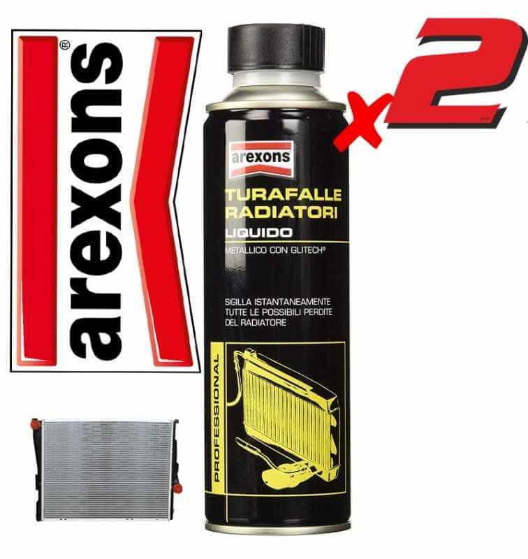 2X AREXONS TURAFALLE LIQUID QUICK SEAL LEAKS CAR RADIATOR 300ML bes