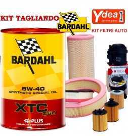 Buy Engine oil change 5w40 BARDHAL XTC C60 AUTO and 208 1.6 HDI FAP 82KW / 112CV filters (mot.DV6CTED) auto parts shop online...