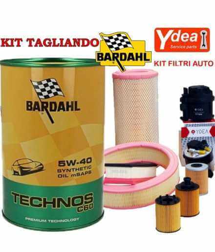 Comprar Cambio aceite motor BARDHAL TECHNOS C60 5w40 y filtros Q2 (GA) 2.0 TDI 110KW / 150CV (mot. DCYA)  tienda online de au...