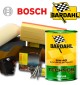 Achetez Vidange d'huile 5w40 BARDHAL TECHNOS C60 et filtres Bosch Mi.To 1.3 JTDm Start & Stop 62KW / 85HP (mot.199B4.000)  Ma...