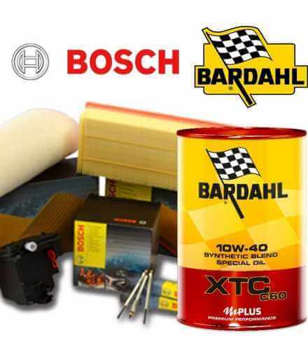 Kaufen Ölwechsel 10w40 BARDHAL XTC C60 und Bosch GIULIETTA 2.0 JTDm 125KW / 170CV Filter (mot.940A4.000) Autoteile online kau...