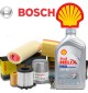 Cambio olio 5w40 Shell Helix HX8 e Filtri Bosch MUSA 1.3 MJ 51KW/70CV (mot.188A9.000)