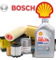 Buy 5w40 Shell Helix HX8 oil change and Bosch MUSA 1.3 MJ 51KW / 70CV Filters (mot.188A9.000) auto parts shop online at best ...