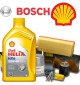 Achetez Vidange d'huile 10w40 Helix HX6 et filtres Bosch Mi.To 1.3 JTDm 66KW / 90HP (mot.199A3.000)  Magasin de pièces automo...