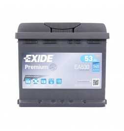 Comprar Batería coche Exide 12V 53 AH POS DX 540A con arranque EA530  tienda online de autopartes al mejor precio