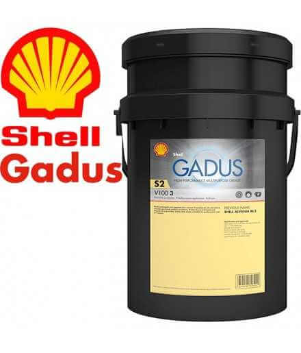 Buy Shell Gadus S2 V100 3 Bucket 18 kg. auto parts shop online at best price