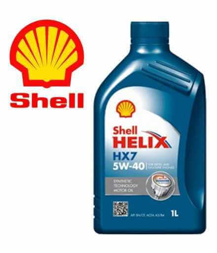 Kaufen Shell Helix HX7 5W-40 (SN / CF A3 / B4) 1 Liter Dose Autoteile online kaufen zum besten Preis