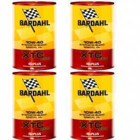 Bardahl XTC 10W40 4L Engine Oil, Engine lubricant, Engine cleaner