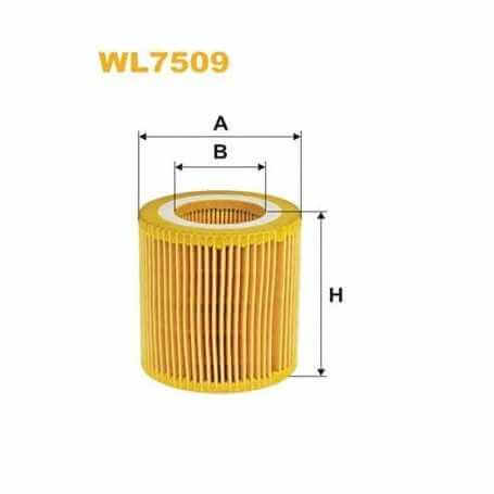 WIX FILTERS Ölfiltercode WL7509