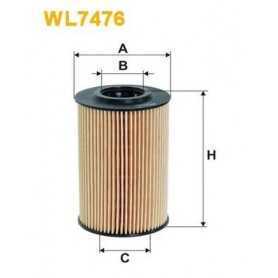 Comprar WIX FILTERS filtro de aceite código WL7476  tienda online de autopartes al mejor precio