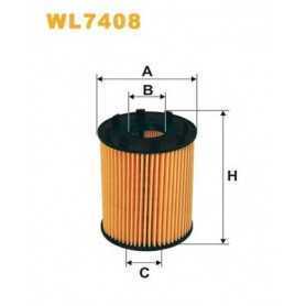 Buy WIX FILTERS oil filter code WL7408 auto parts shop online at best price