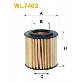 Buy WIX FILTERS oil filter code WL7402 auto parts shop online at best price