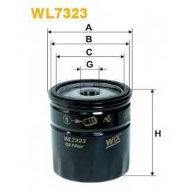 Buy WIX FILTERS oil filter code WL7323 auto parts shop online at best price