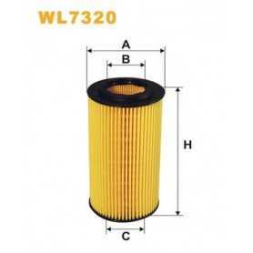 Buy WIX FILTERS oil filter code WL7320 auto parts shop online at best price