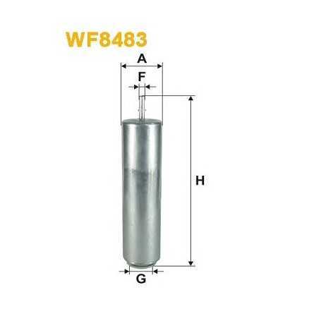 Filtro carburante WIX FILTERS codice WF8483