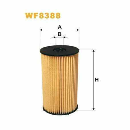 Filtro carburante WIX FILTERS codice WF8388