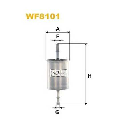 WIX FILTER Kraftstofffiltercode WF8101
