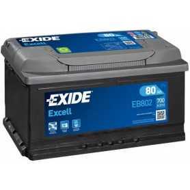 Comprar Batería de arranque EXIDE código EB802  tienda online de autopartes al mejor precio