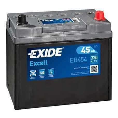 Achetez Code batterie de démarrage EXIDE EB454  Magasin de pièces automobiles online au meilleur prix