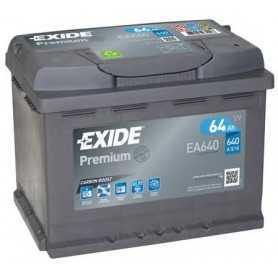 Achetez Batterie de démarrage EXIDE code EA640  Magasin de pièces automobiles online au meilleur prix