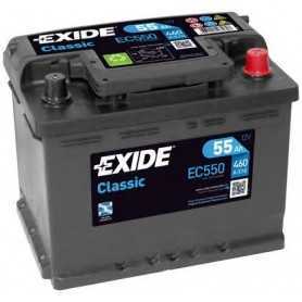 Buy EXIDE starter battery code EC550 auto parts shop online at best price