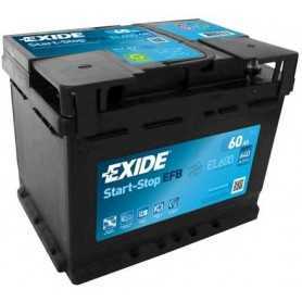 Batteria avviamento EXIDE codice EL600