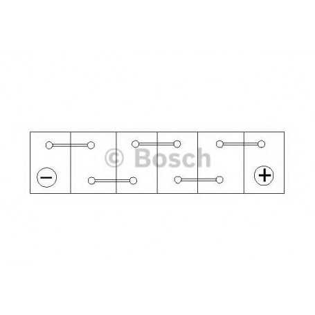 Batterie de démarrage BOSCH code 0092 S50 040