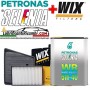 Buy Car service kit, four filters kit and 5 liters Selenia WR 5W40 engine oil (KF0005 / fo) + 4 Wix Filters auto parts shop o...