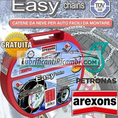 Buy Arexons Petronas 9 mm car snow chains, Easy TUV and GS Onorm approved - Size 040 auto parts shop online at best price