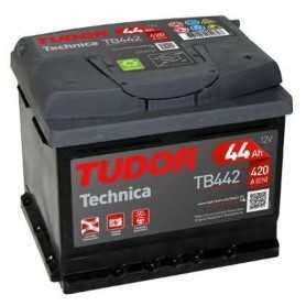 Buy Starter battery TUDOR code TB442 44 AH 420A auto parts shop online at best price