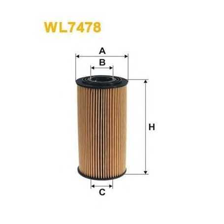 Filter, interior air WIX FILTERS code WP9214