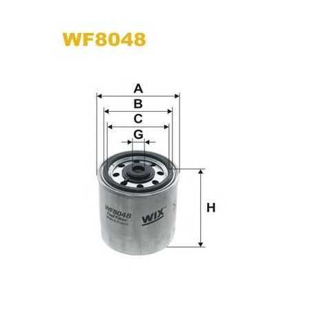 WIX FILTERS filtro de combustible código WF8500
