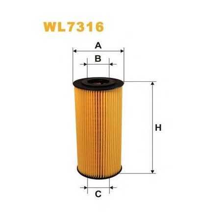 WIX FILTERS air filter code WA6521