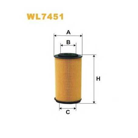 Filtro carburante WIX FILTERS codice WF8482