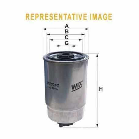 WIX FILTERS filtro de combustible código WF8390