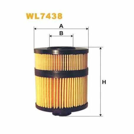 Filter, interior air WIX FILTERS code WP2102