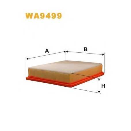 Filtro, Aria abitacolo WIX FILTERS codice WP2090