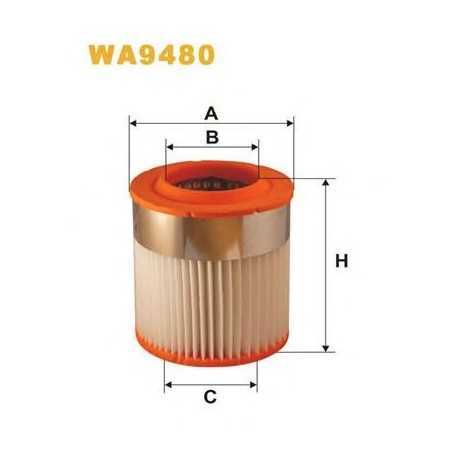 WIX FILTERS air filter code WA9481