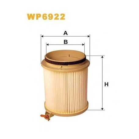 WIX FILTERS air filter code WA6604