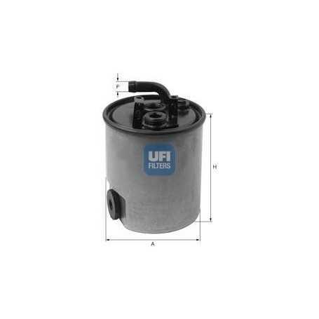 Comprar Código de filtro de combustible UFI 24.006.00  tienda online de autopartes al mejor precio