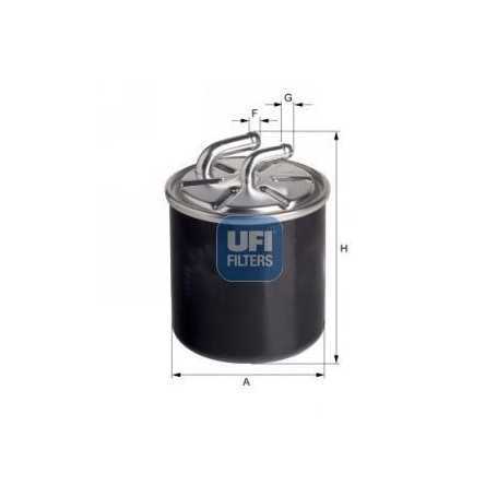 Comprar Código de filtro de combustible UFI 24.126.00  tienda online de autopartes al mejor precio