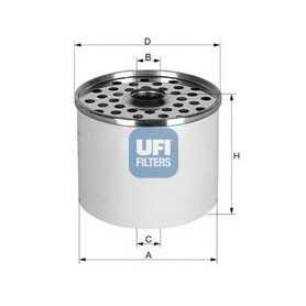 Filtro carburante UFI codice 24.360.00