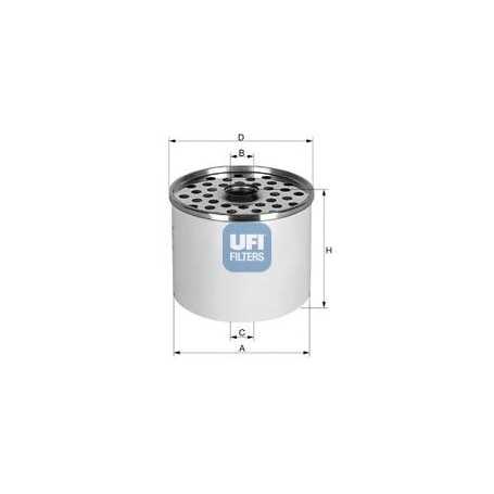 UFI-Kraftstofffiltercode 24.360.00