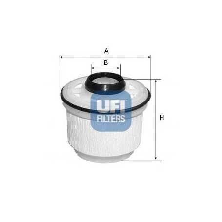Código de filtro de combustible UFI 26.045.00